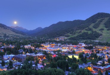 First named in 1894, the Town of Jackson is the commercial center of Jackson Hole.  